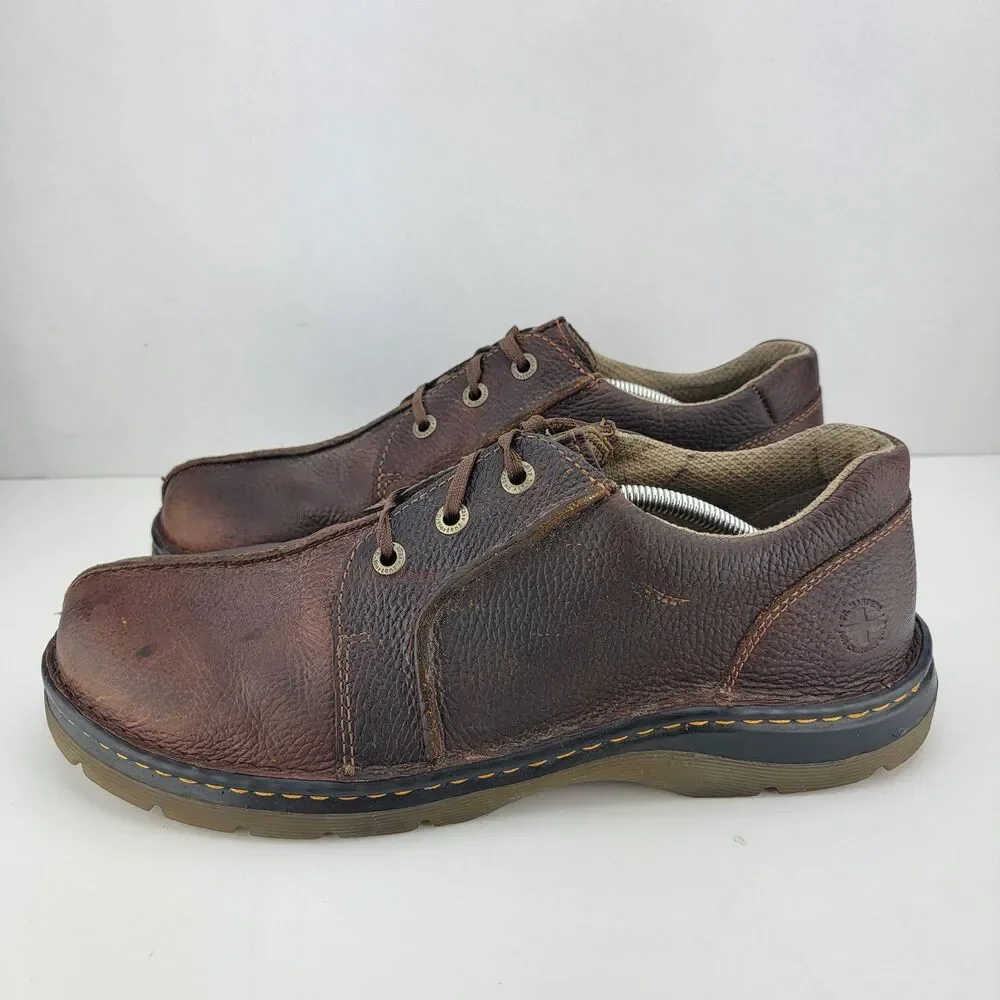 Doc Dr Marten Mens Size 13 Brown Ripley Leather Split Toe Oxford Shoes